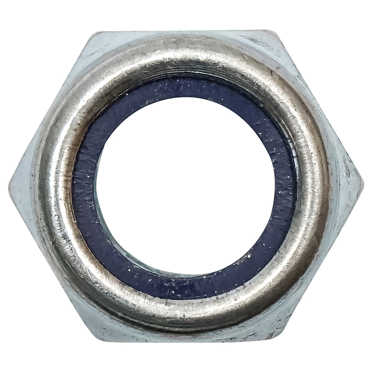 Zinc-coated self-locking nut DIN 985 M18x1.5 G8 100 pieces/bag